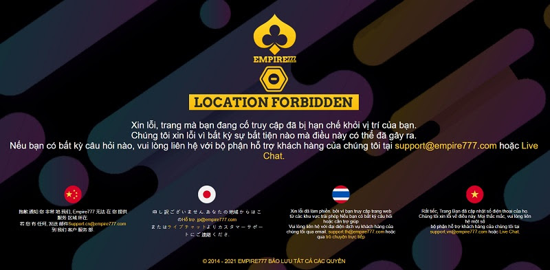 Hướng dẫn rút tiền tại nhà cái Empire777