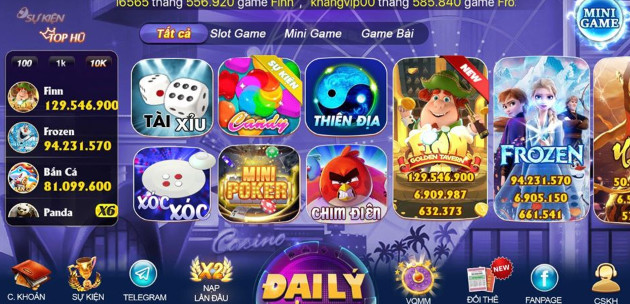Minigame tai cong game Socvip 1