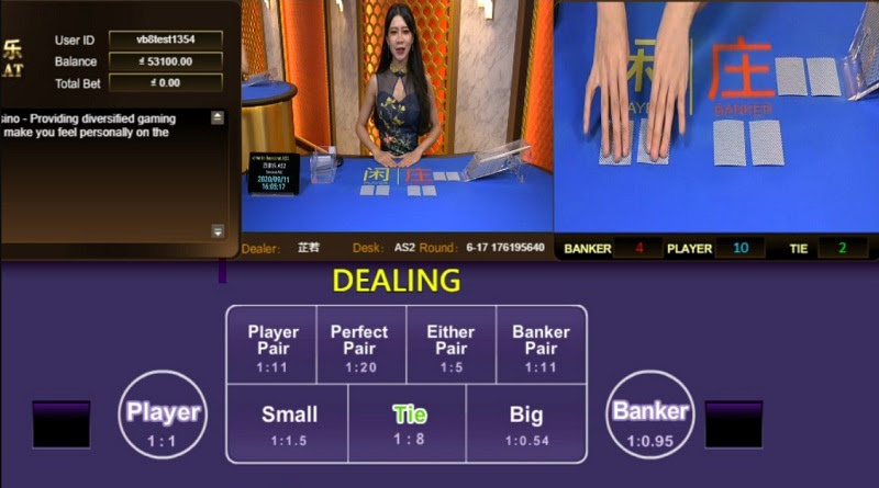 Sòng Casino trực tuyến có qua webcam của nhà cái Vboss18