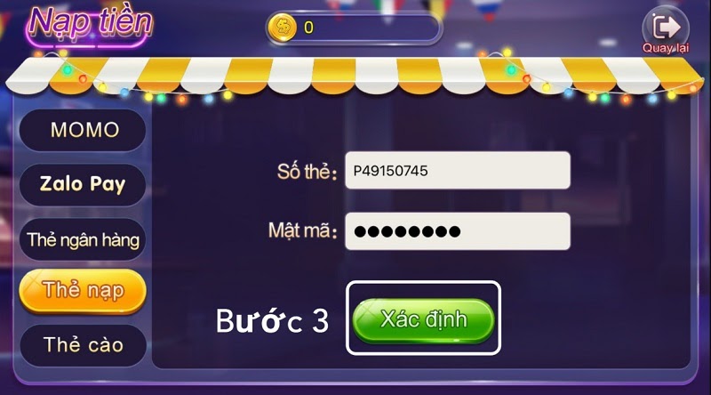 Cách nạp giftcode Bingo Club đơn giản