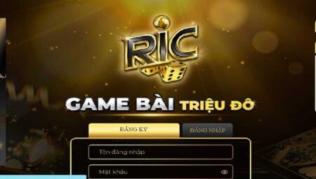 giao dien cua cong game ban ca ric win