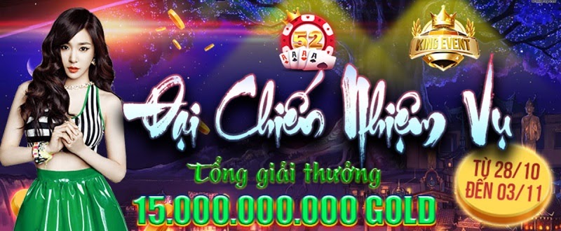 Hoàn thành nhiệm vụ nhận quà khủng tại game bắn cá 52Labai com