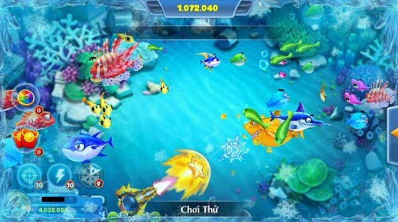 Phòng chơi tại game bắn cá Sảnh Rồng