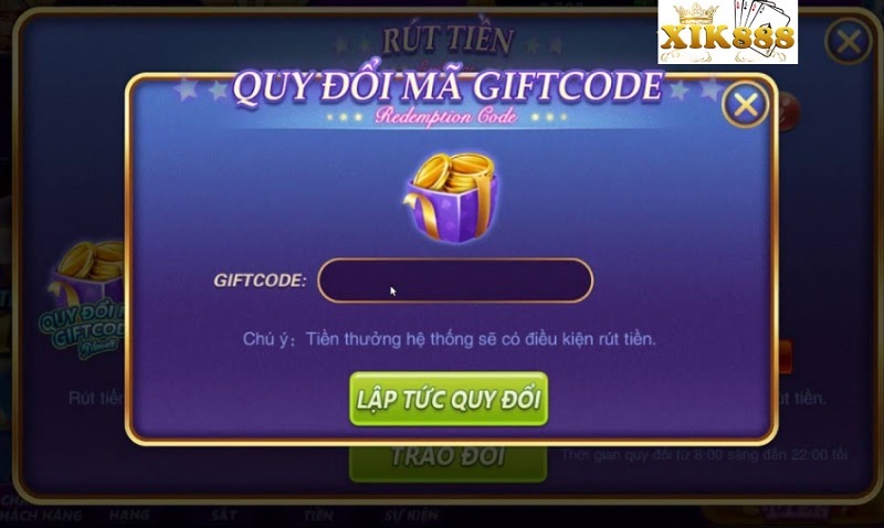 Cách nhận Giftcode Game xik888 dễ dàng