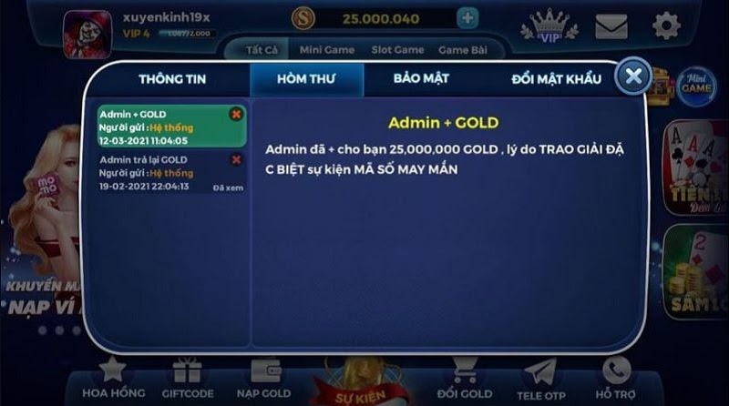 Chú ý khi nhận Giftcode Siêu hủ 52