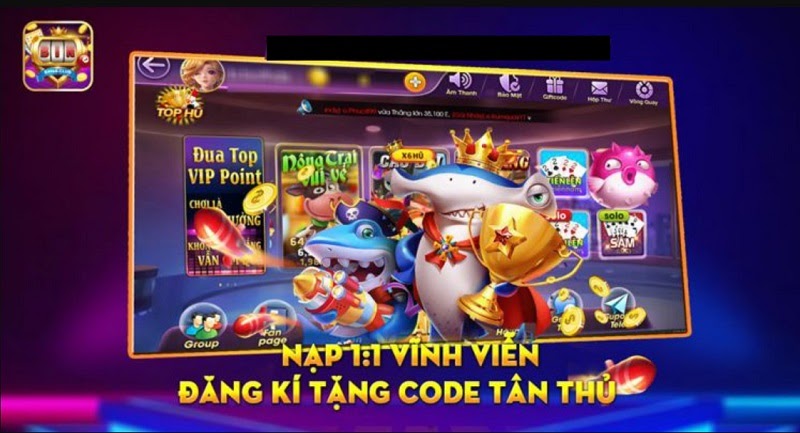 Nhận Code tân thủ khi chơi game bắn cá Game Bin68 Club