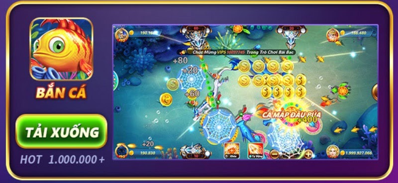 giao dien game ban ca game v99 club Giao diện đẹp mắt của game bắn cá Game V99 Club