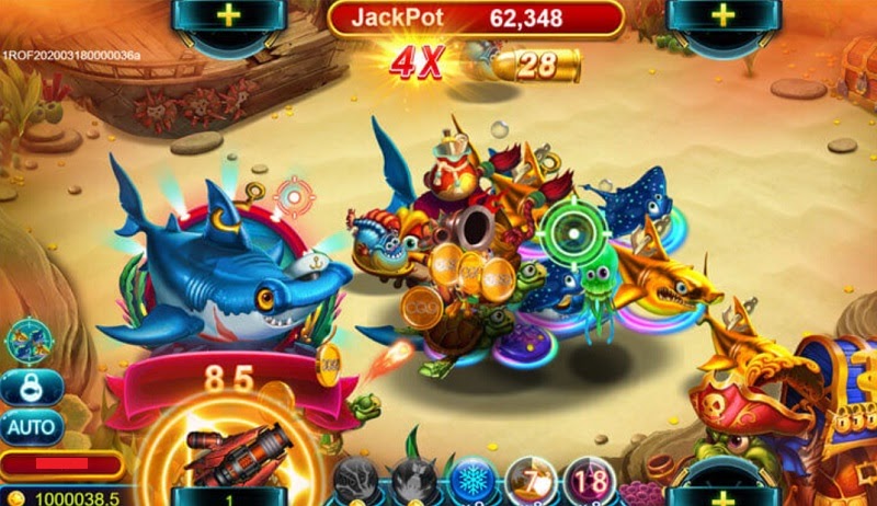 Giao diện độc đáo của game bắn cá Game Xik888