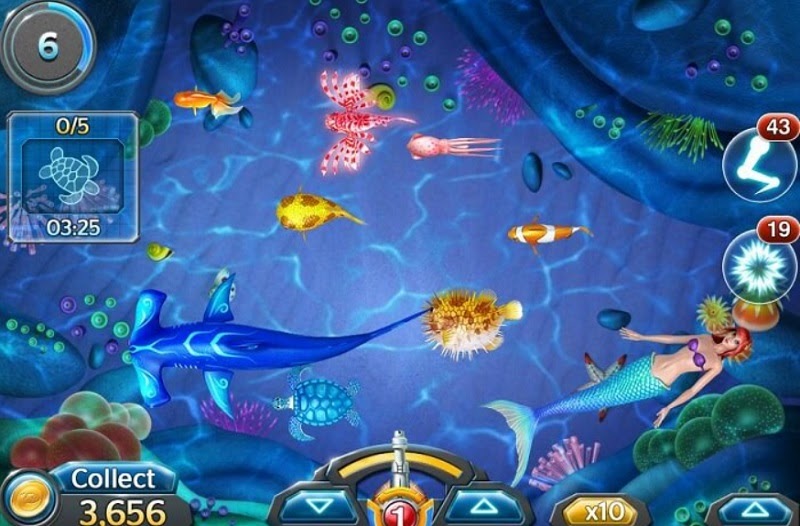 giao dien game ban ca yo88 Giao diện mê hoặc của game bắn cá Yo88