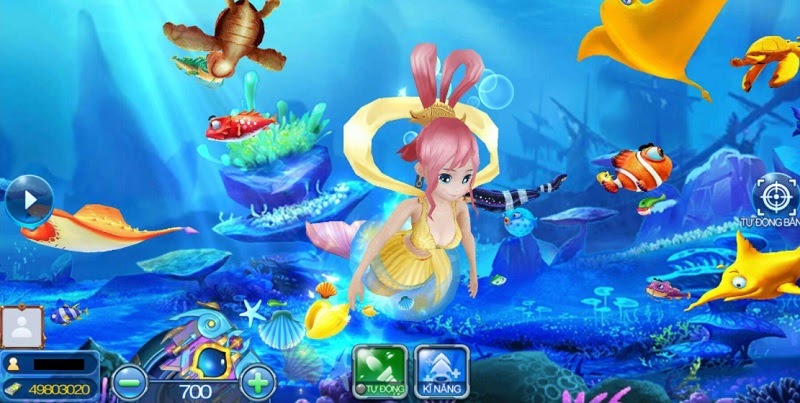 Đa dạng sinh vật biển tại game bắn cá Game Big88 Club