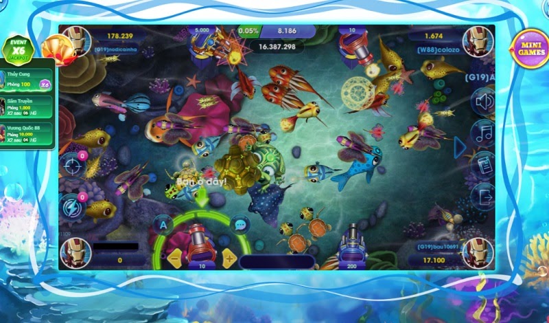 Tựa game Cá Mập trong khu vực bắn cá 88Vin