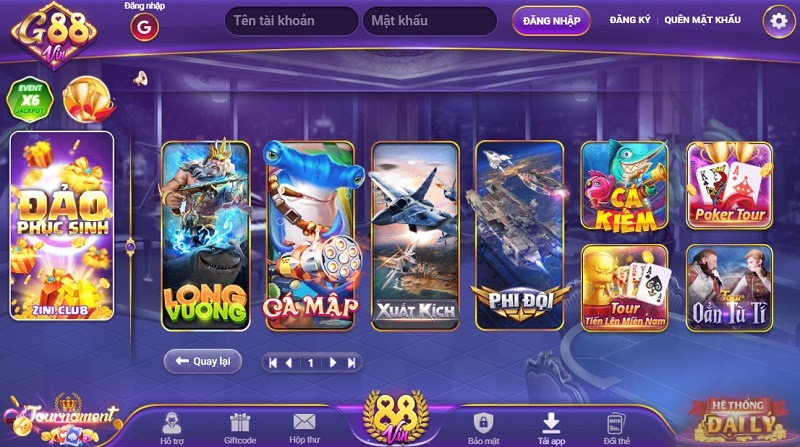 File JPG 1 Chơi bắn cá G88 vừa hay, vừa chất