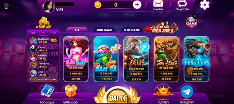 Chơi game bắn cá ZonVip hay nhất trên thị trường