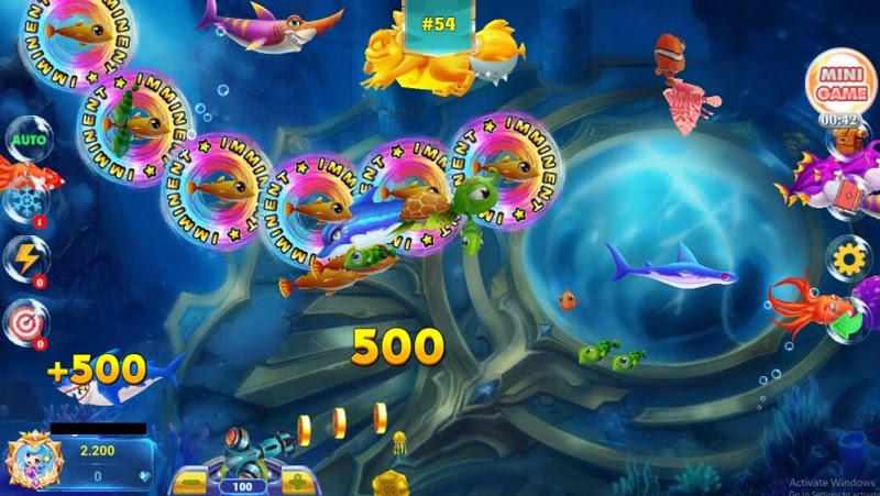 Giao diện cuốn hút của game bắn cá ZonVip