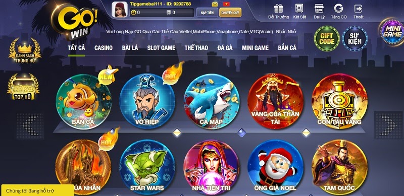 Tham gia hành trình đi săn thú vị tại game bắn cá Gowin