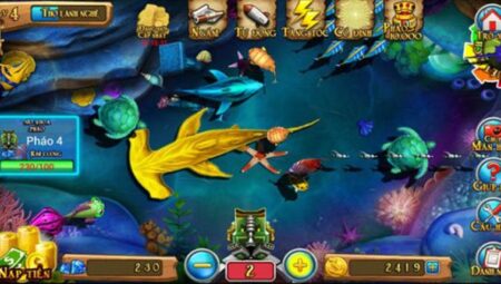 Giao diện bắt mắt của game bắn cá NamWin Net