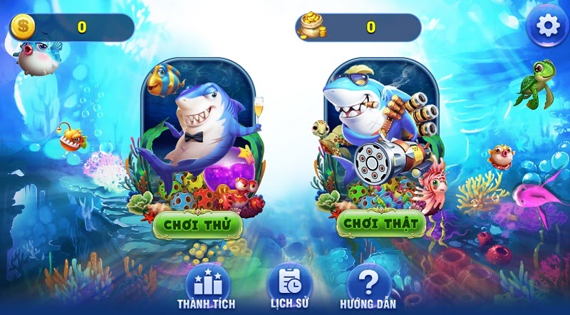 Phòng chơi tại game bắn cá Lộc 79