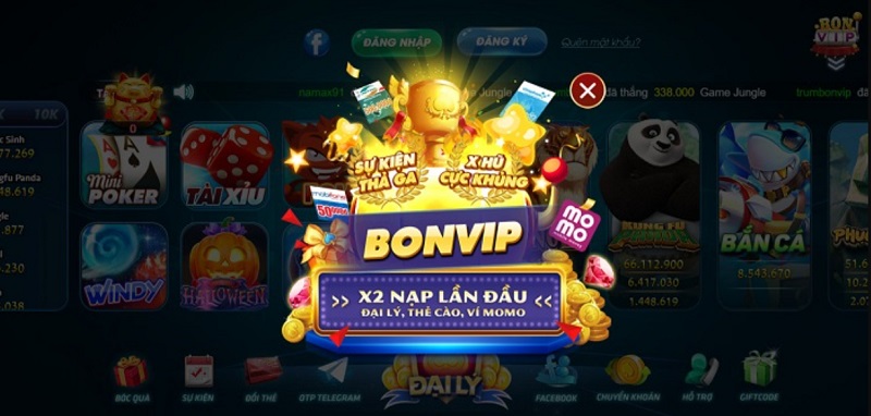 File JPG 23 Khuyến mãi nạp tiền tại game bắn cá Bon Vip