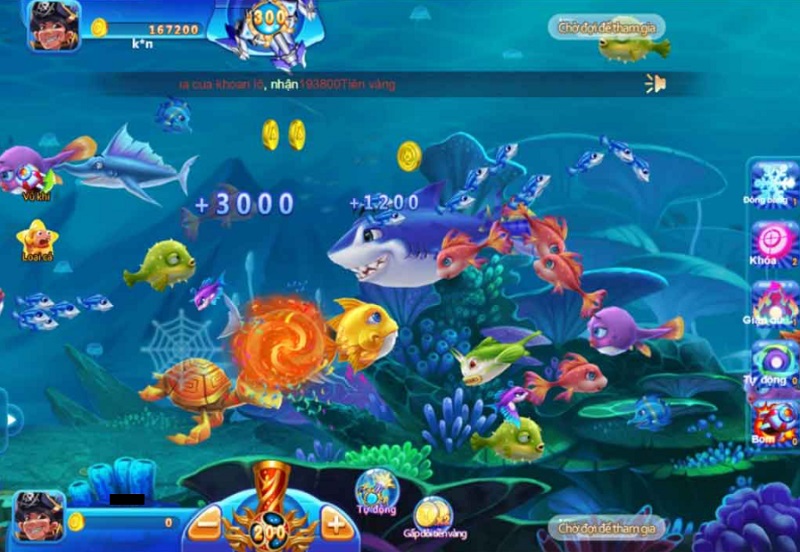 Giao diện hiện đại của game bắn cá Go79