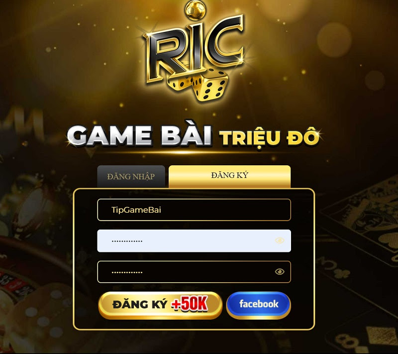 Truy cập Ricwin để tận hưởng nhiều ưu đãi hấp dẫn