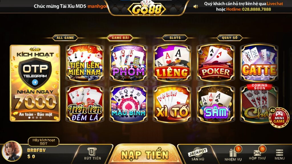 game bai catte Go88