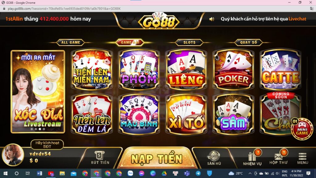 luu y khi choi game bai tai cong game go88 Lưu ý khi chơi game bai Go88