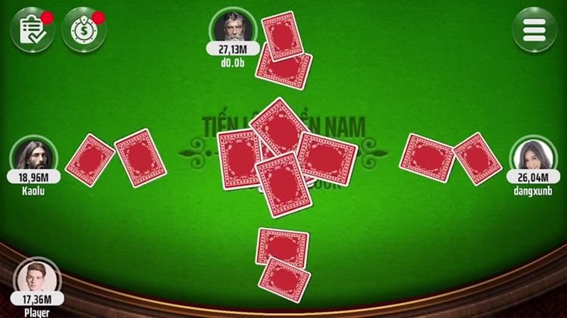 Ưu tiên dùng các lá bài giá trị lớn khi tham gia chơi Tiến lên miền Nam