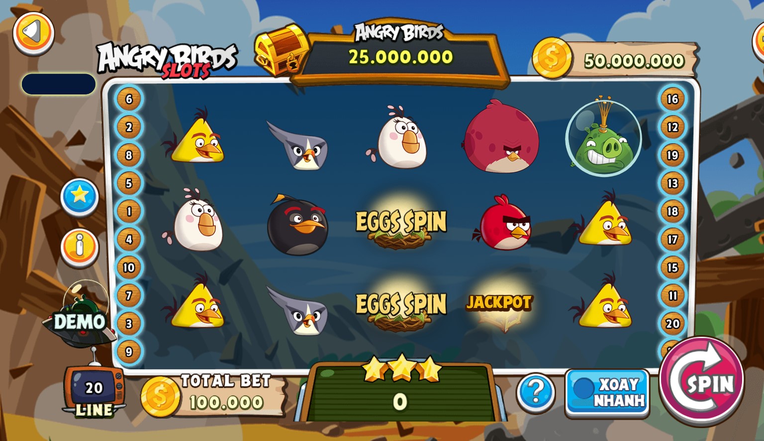5 bí quyết chơi nohu Angry Birds tại 789Club cực chất