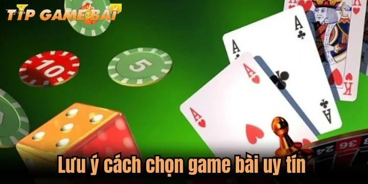 luu y cach chon game bai uy tin Lưu ý cá cược sau khi áp dụng cách chọn game bài uy tín