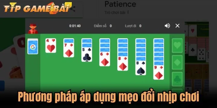 phuong phap trong meo doi nhip choi Phương pháp hiệu quả trong mẹo đổi nhịp chơi